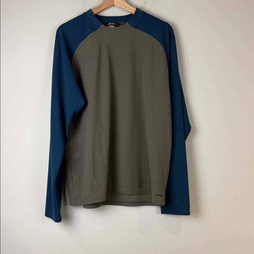 MEC VINTAGE Two-Tone Long Sleeve Shirt Men's size XL